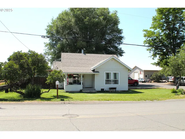 a house with a outdoor space