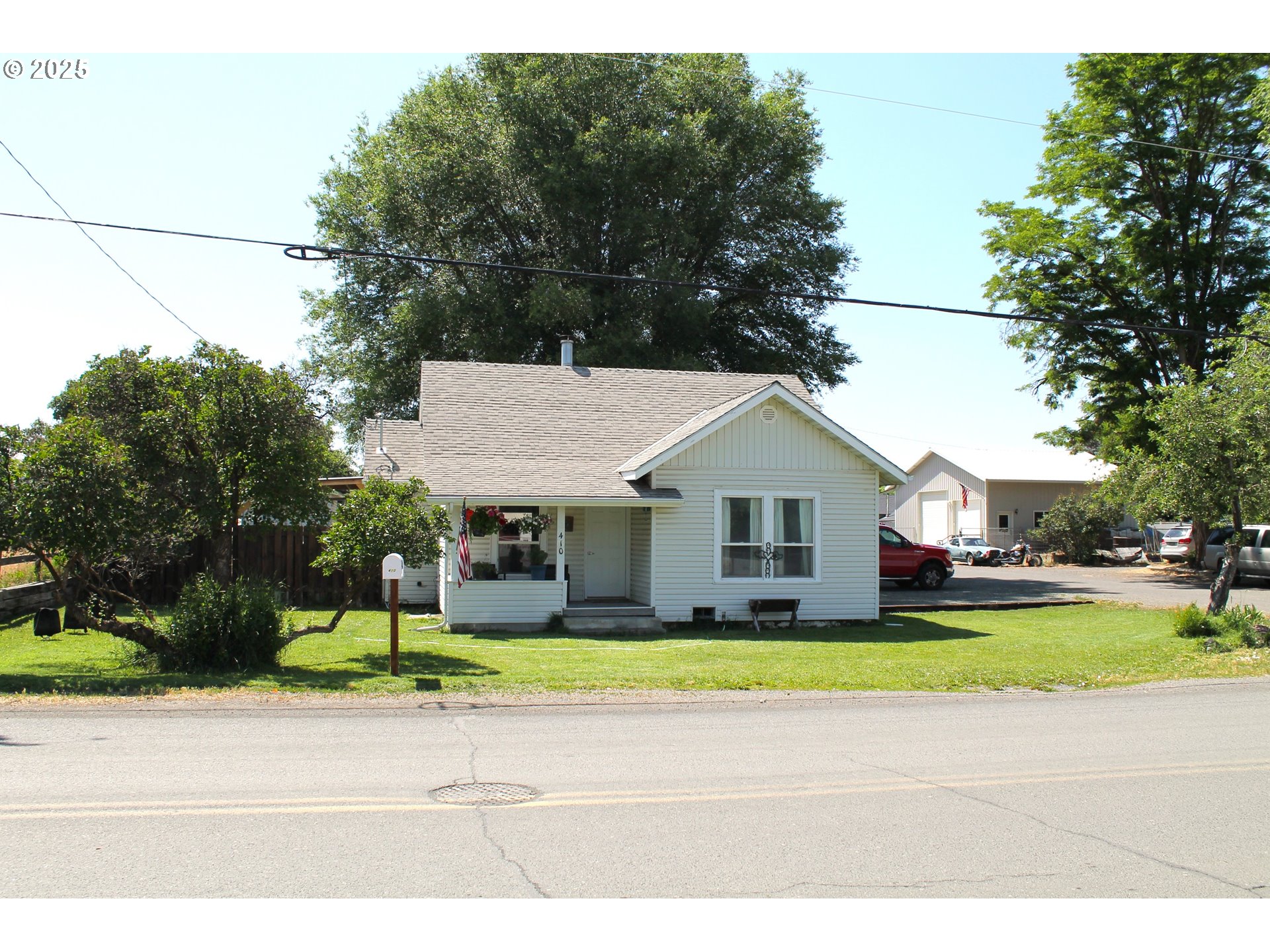 a house with a outdoor space