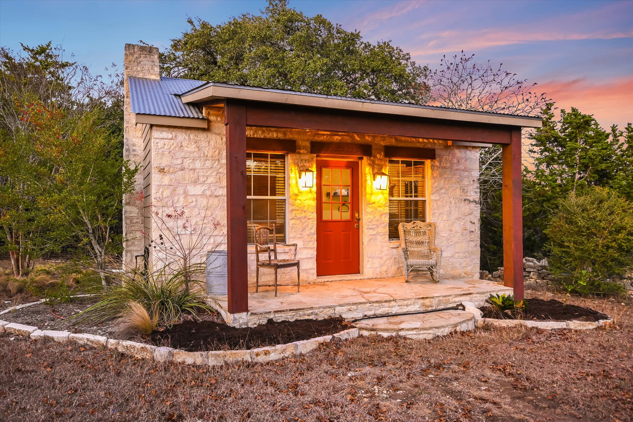 1984 Divide Pass Blanco, TX 78606 - Photo 20 of 31 a front view of a house with a yard