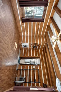 wooden floor in an empty room