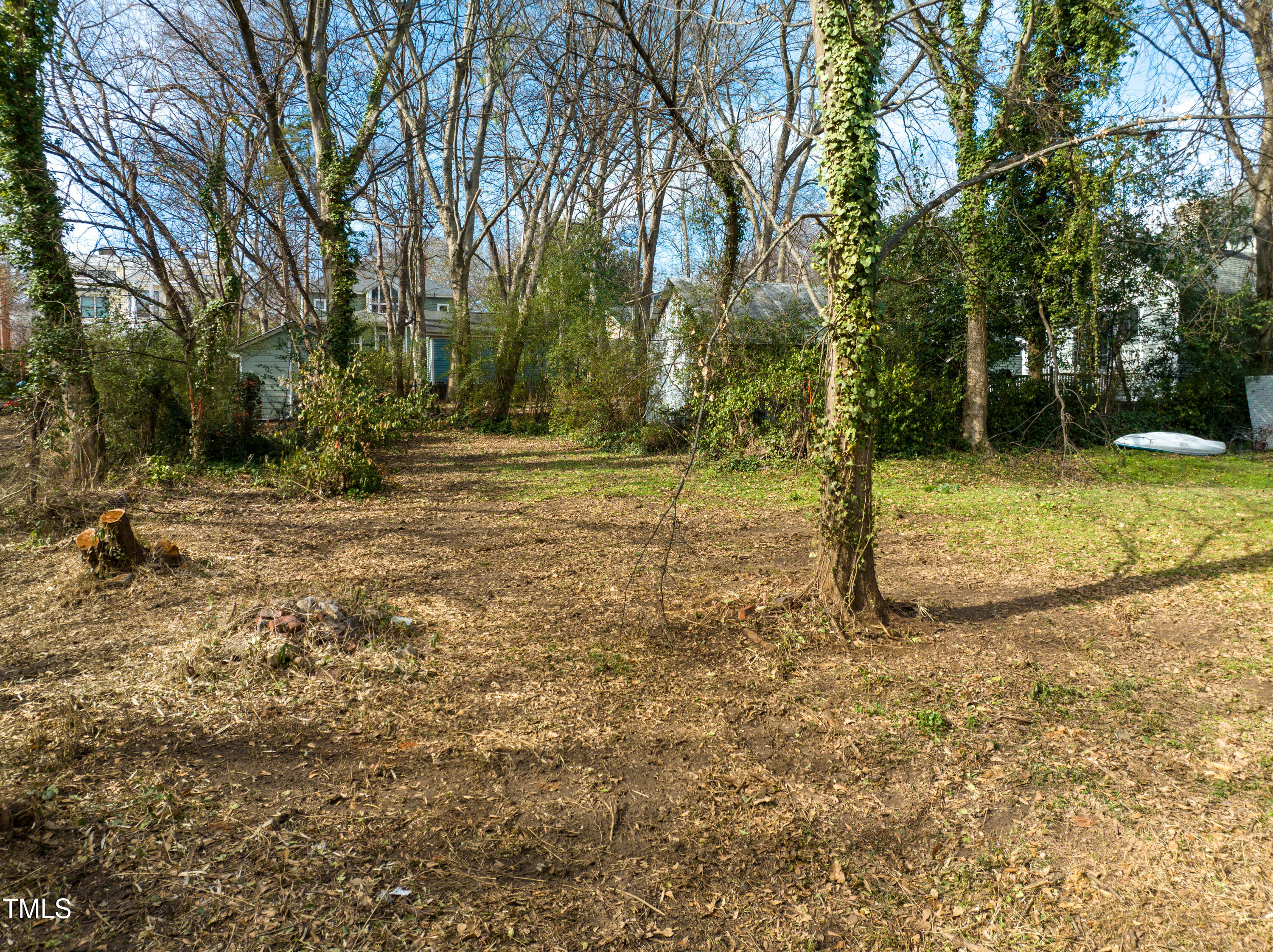 419 Watauga Street Raleigh, NC 27604 - Photo 19 of 19 a backyard of a house with trees