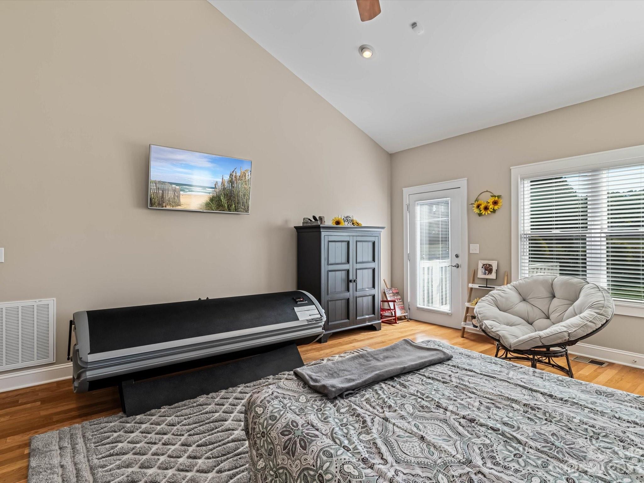 125 Boulder Ridge Drive State Road, NC 28676 - Photo 15 of 39 a bedroom with furniture and a rug
