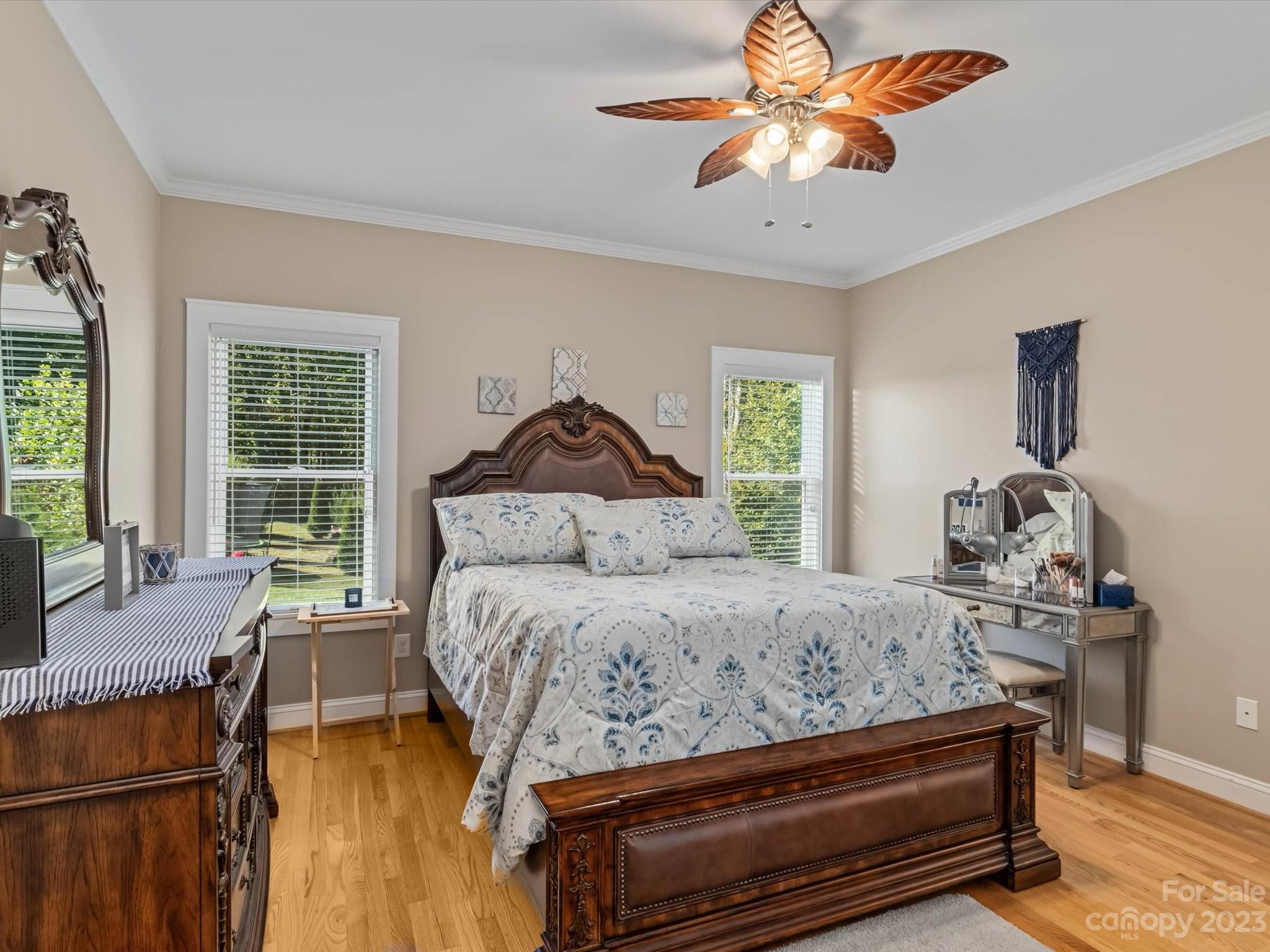 125 Boulder Ridge Drive State Road, NC 28676 - Photo 9 of 39 a bedroom with a bed and window