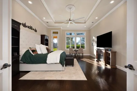 a kitchen with stainless steel appliances granite countertop a stove and cabinets
