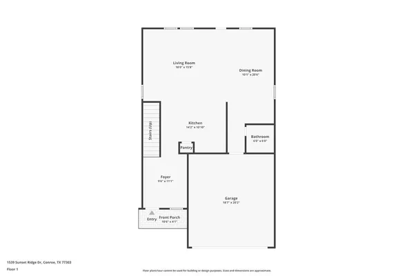 $1,890 | 1539 Sunset Ridge Drive, Conroe, TX 77306