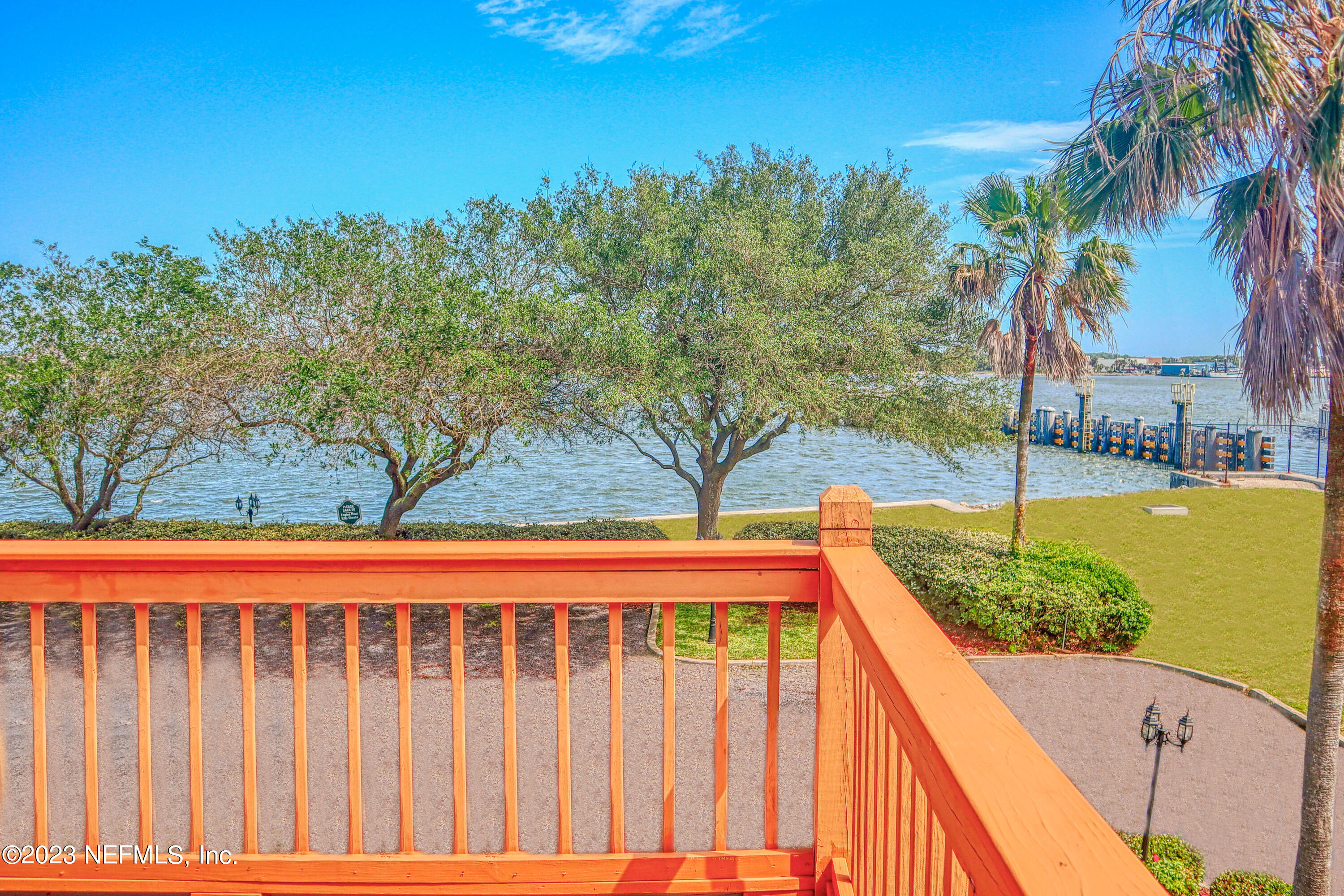 9636 Heckscher Drive Jacksonville, FL 32226 - Photo 16 of 43 a view of a swimming pool with a patio