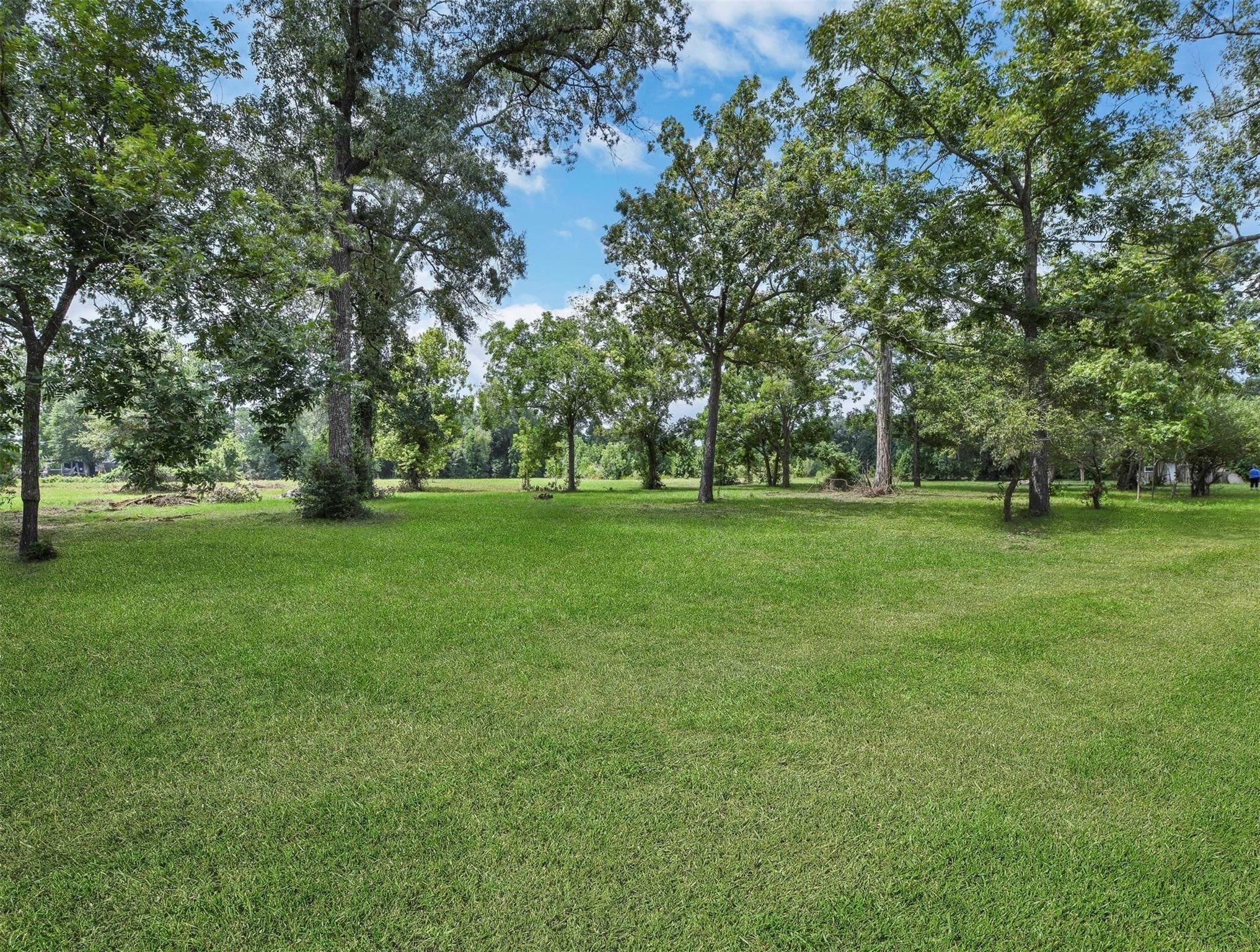 11304 Fostoria Road Cleveland, TX 77328 - Photo 24 of 32 a view of grassy field with benches and trees all around