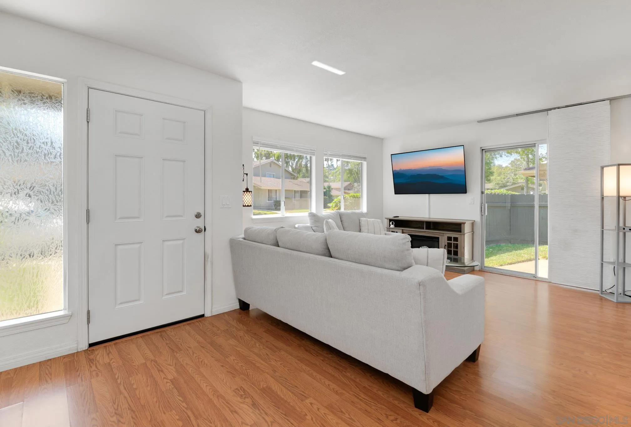 1536 Gustavo Street, Unit A El Cajon, CA 92019 - Photo 6 of 28 a living room with furniture and a flat screen tv