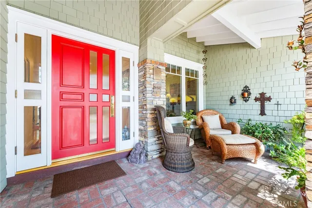 a room with furniture and window