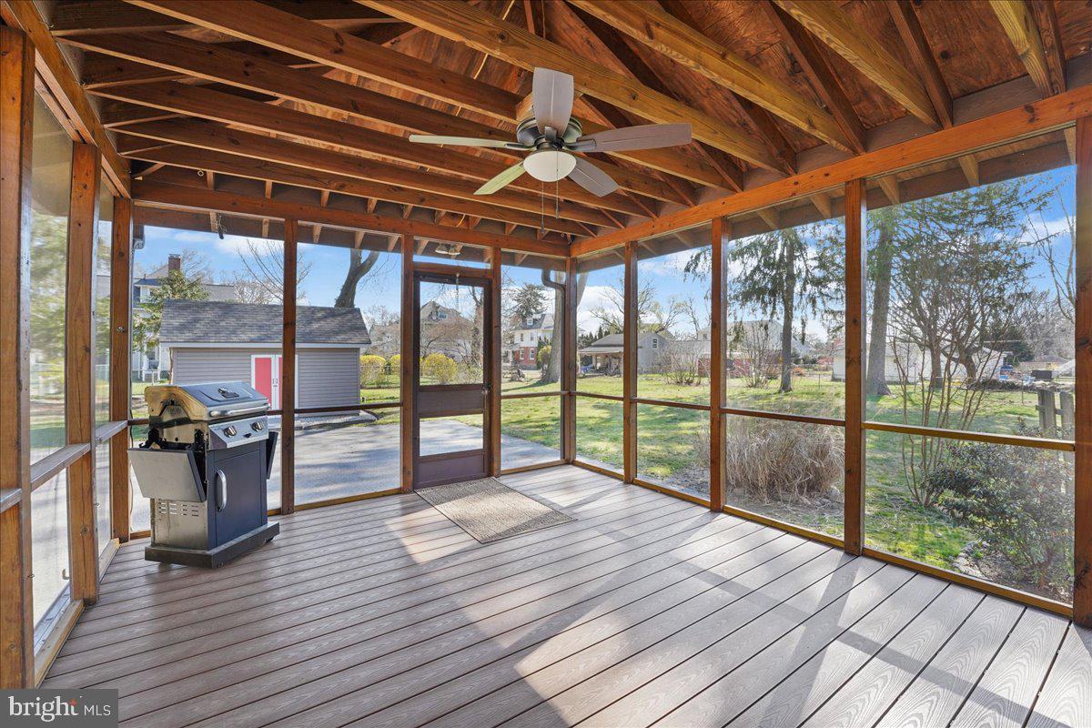 126 President Avenue Rutledge, PA 19070 - Photo 15 of 35 Screened back porch