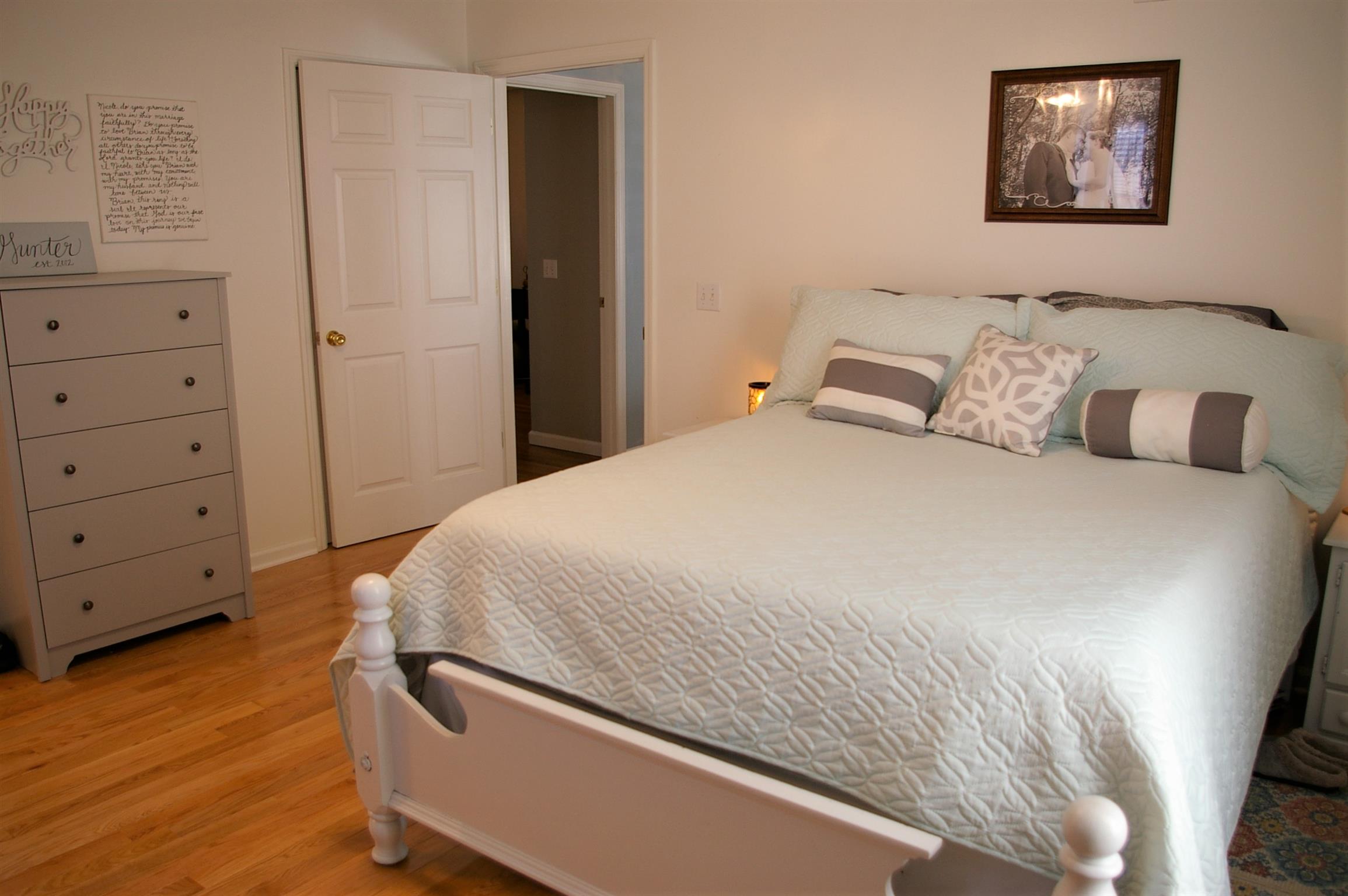 44 Old Pocahontas Road Manchester, TN 37355 - Photo 12 of 20 a bedroom with a bed and wooden floor