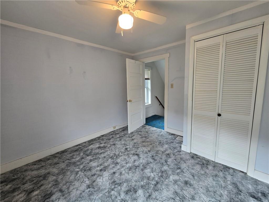 175 Walcott Street Clymer, PA 15728 - Photo 20 of 24 wooden floor in an empty room