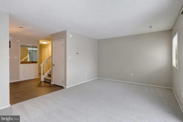 a view of empty room