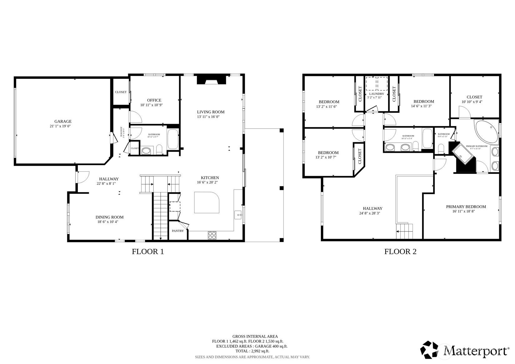 24 174th Place Southwest Bothell, WA 98012 - Photo 30 of 33 a picture of a floor plan