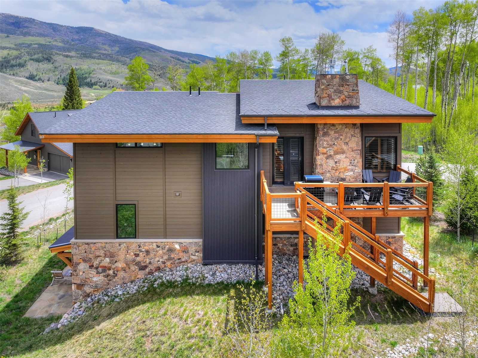 21 Moss Way Silverthorne, CO 80498 - Photo 36 of 50 an aerial view of a house