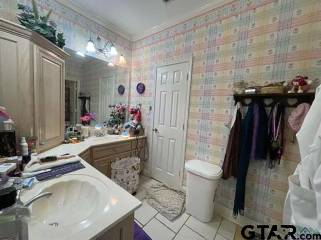 a bathroom with a toilet and a bathtub