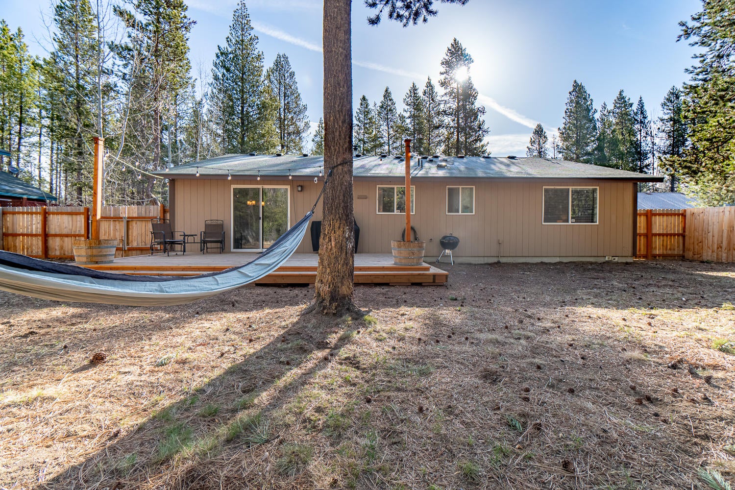 55741 Swan Road Bend, OR 97707 - Photo 26 of 35 Fully fenced rear yard.