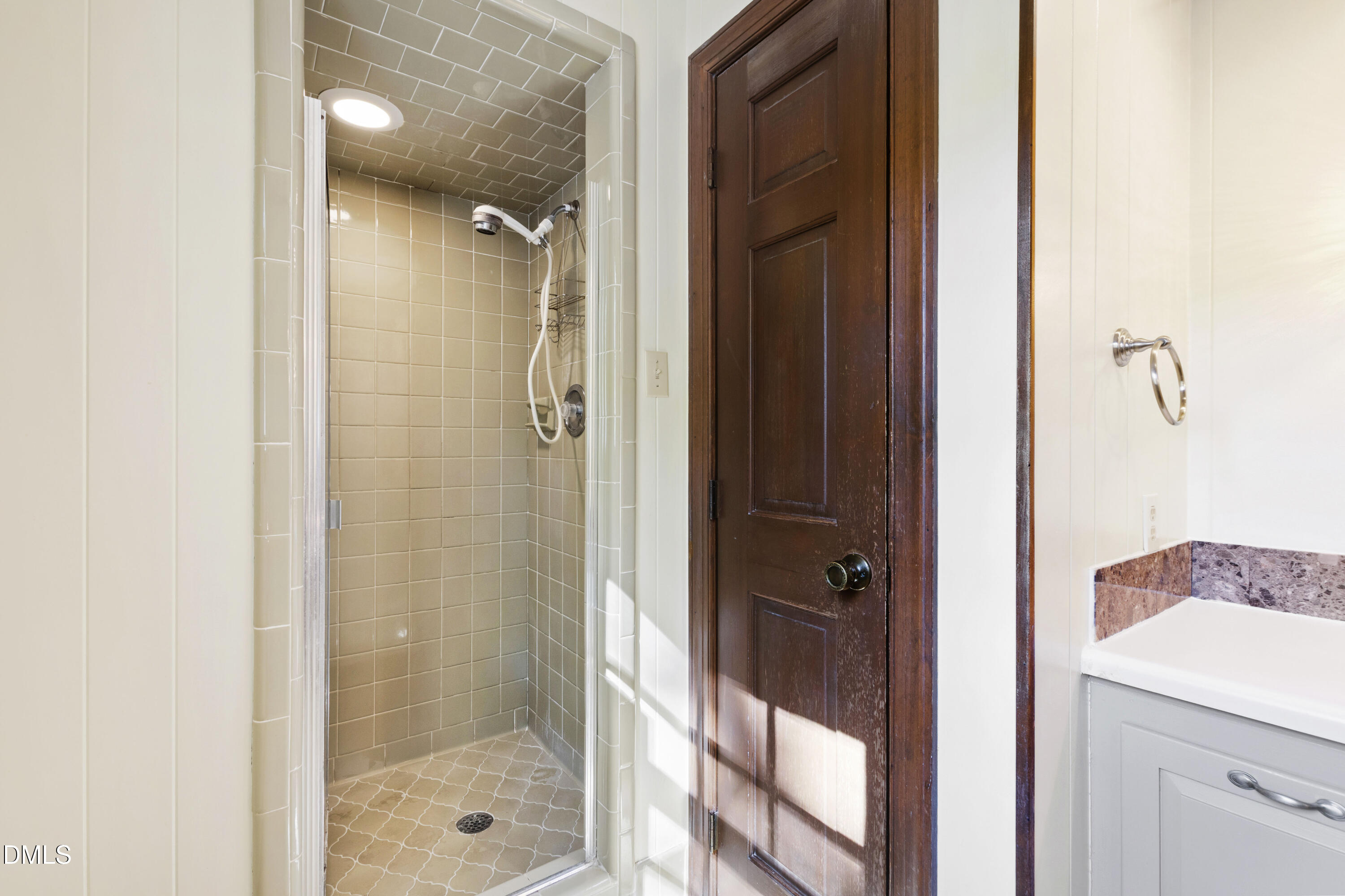 4208 Oak Park Road Raleigh, NC 27612 - Photo 37 of 66 a bathroom with a shower