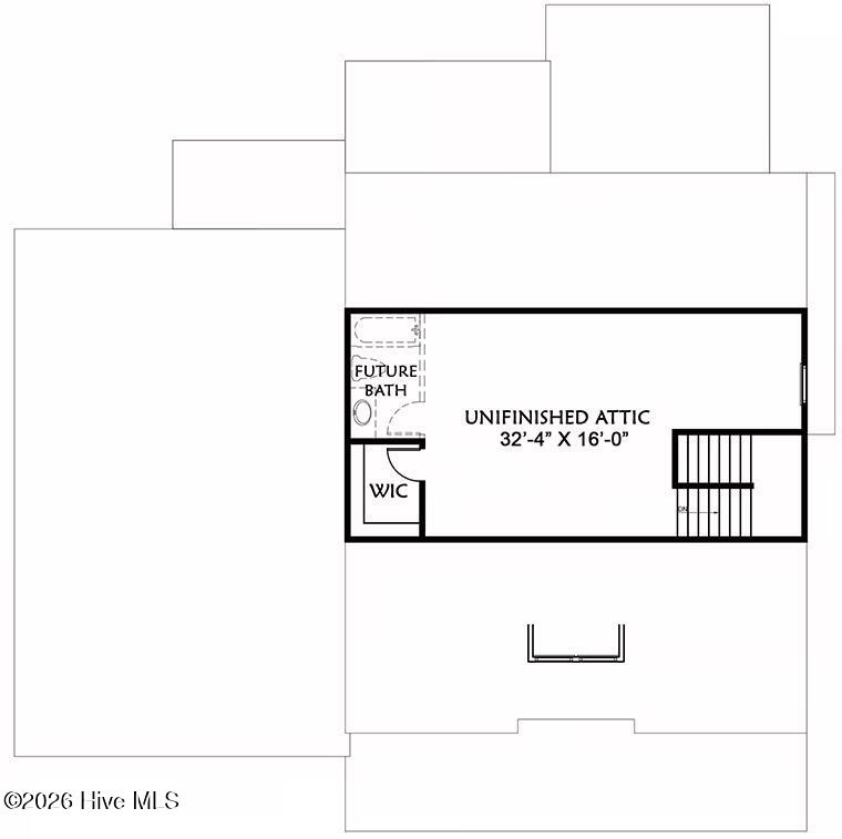 119 Rivers Retreat Road Colerain, NC 27924 - Photo 58 of 58 Floor Plan - 3rd Floor Bonus Room
