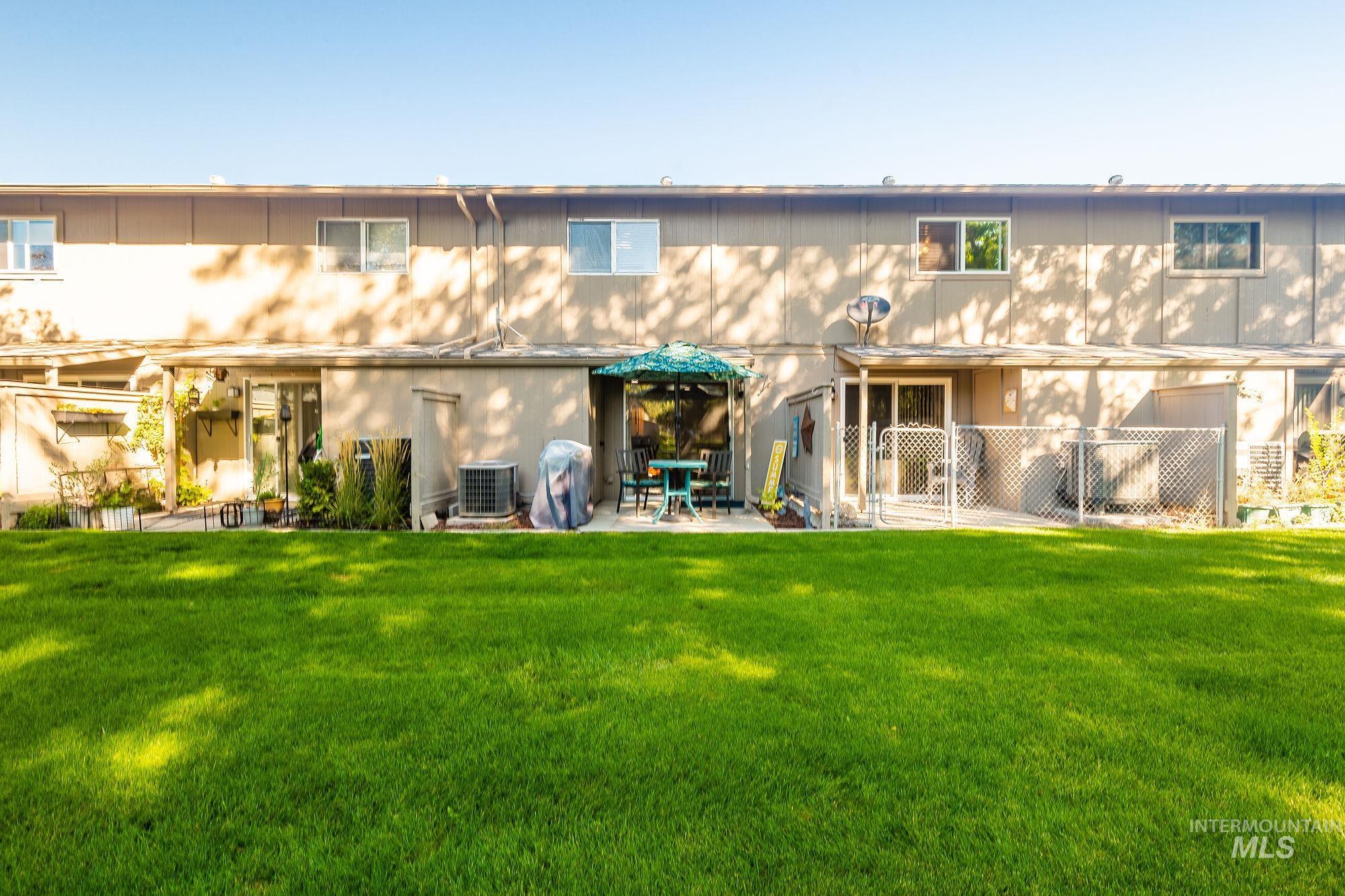 352 North Eagle Road Eagle, ID 83616 - Photo 39 of 44 Rear view of house with a patio