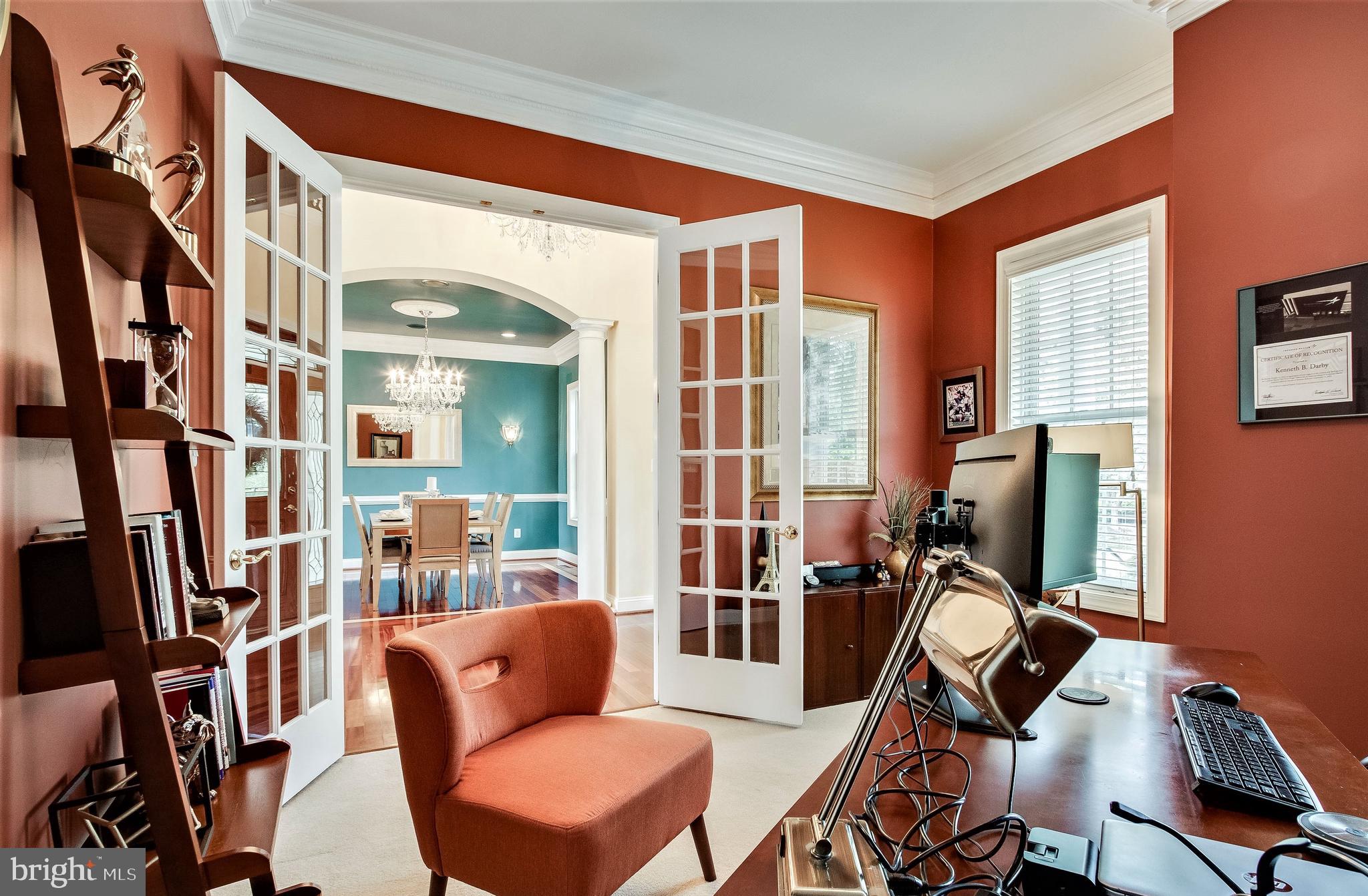 8276 Roxborough Loop Gainesville, VA 20155 - Photo 12 of 101 French Doors to Foyer