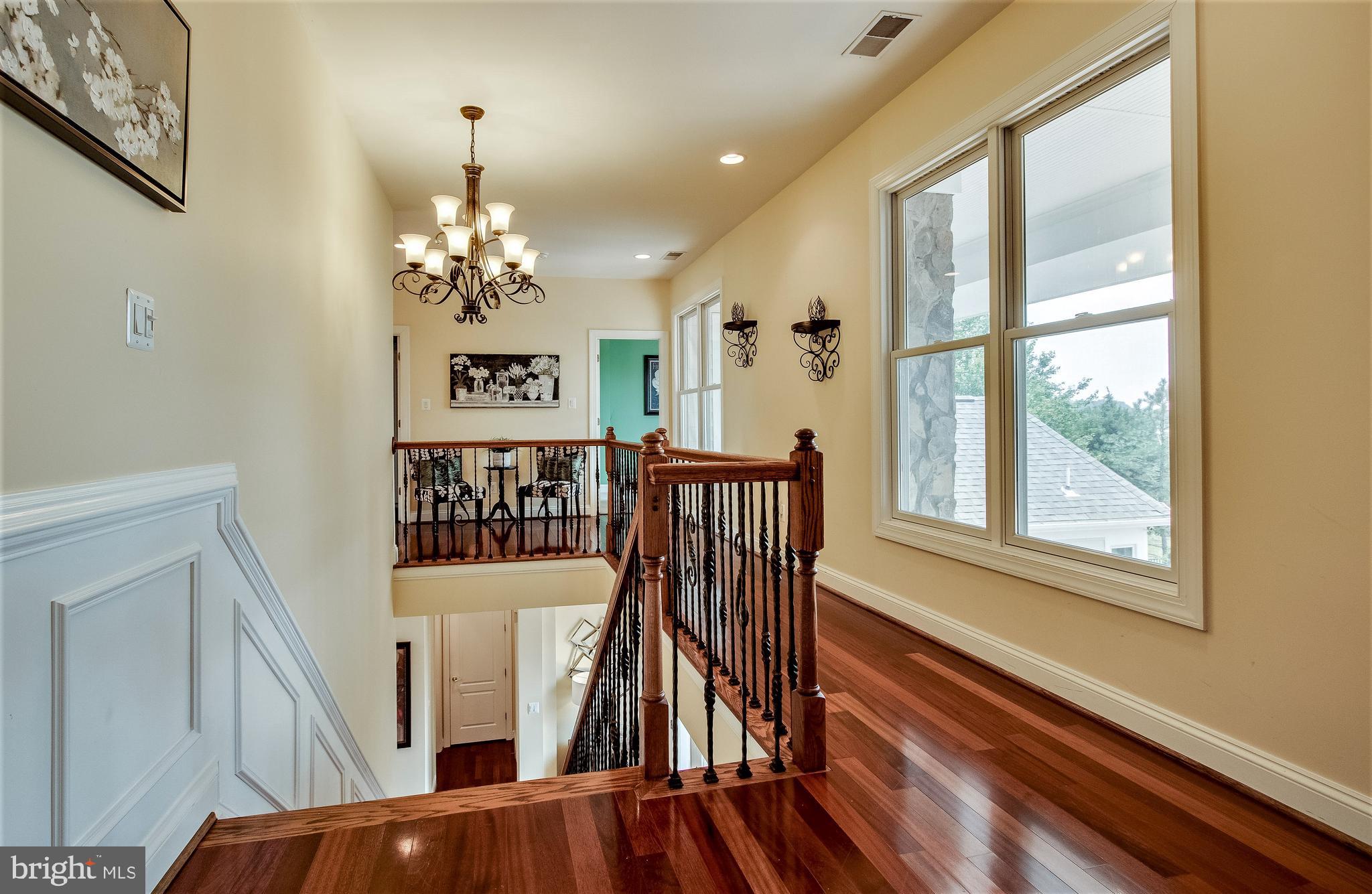 8276 Roxborough Loop Gainesville, VA 20155 - Photo 46 of 101 Upper Level Landing with Sweeping Views
