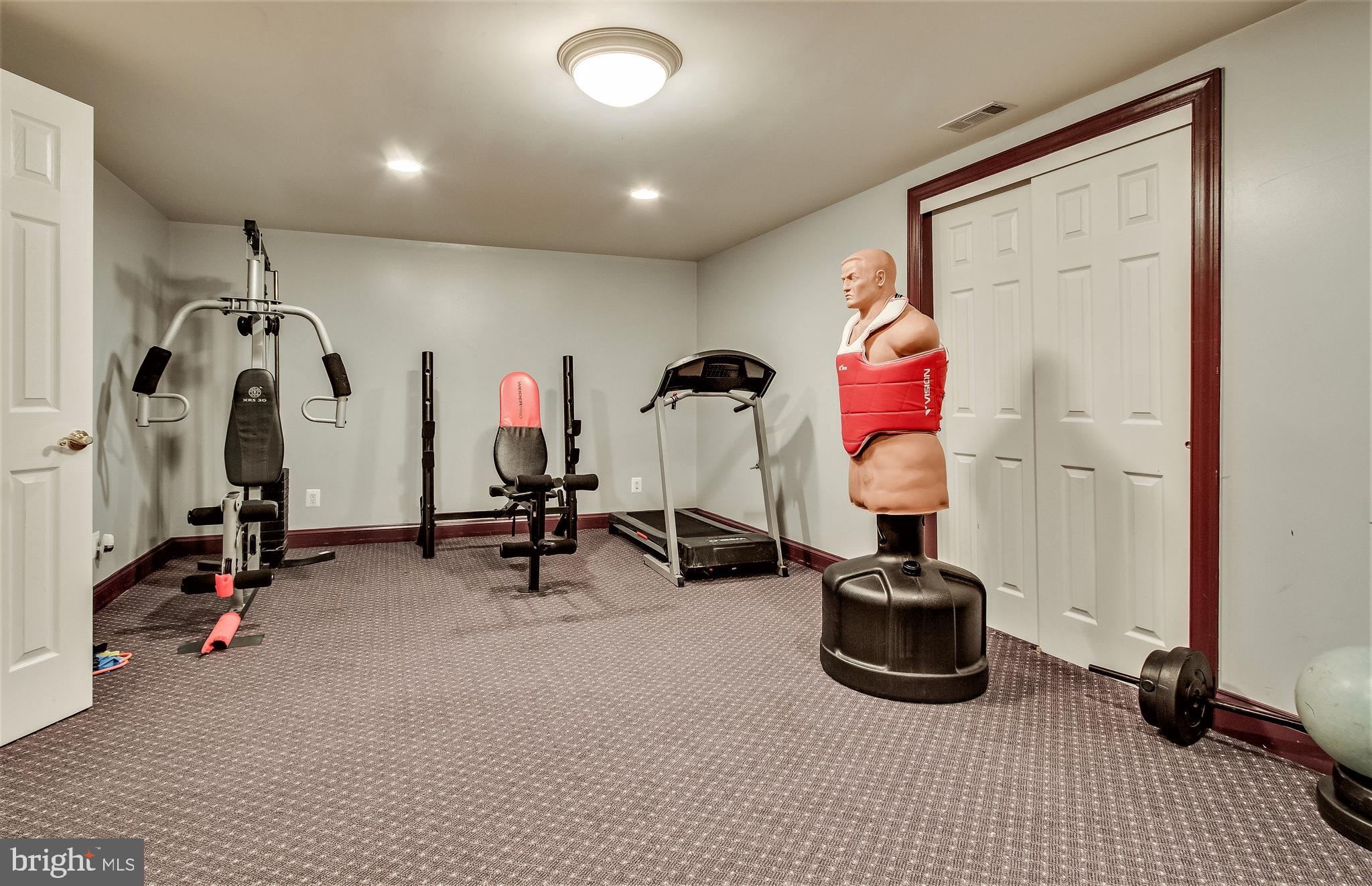 8276 Roxborough Loop Gainesville, VA 20155 - Photo 67 of 101 Versatile Exercise Room with Large Closet