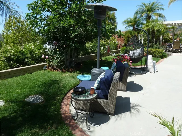 a view of outdoor space and patio