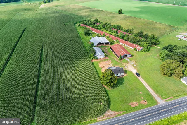 an aerial view of a football ground