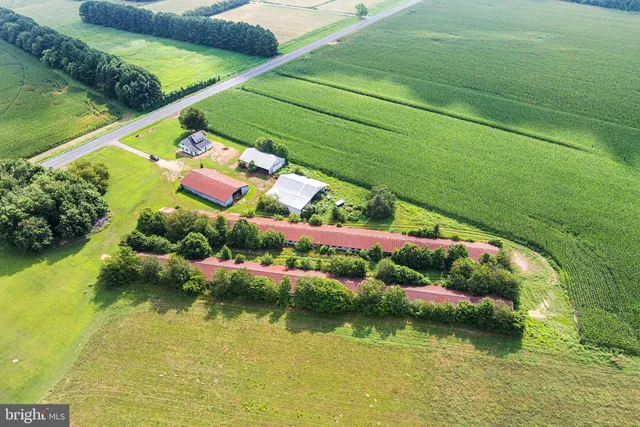 a view of a lake with a yard