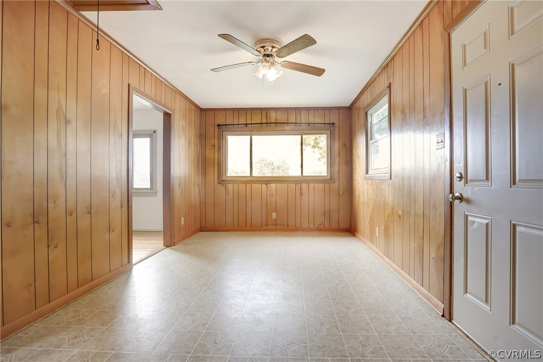 6228 Cross County Road Mineral, VA 23117 - Photo 17 of 26 an empty room with wooden floor and windows
