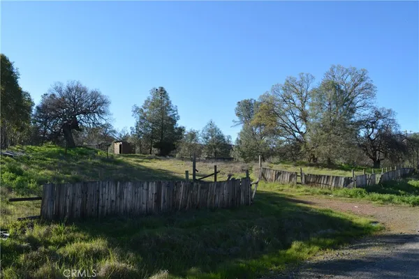 a view of a back yard