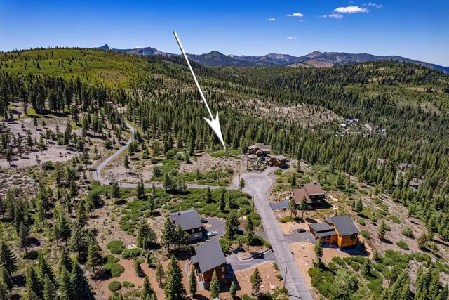 a view of a city with sunset view