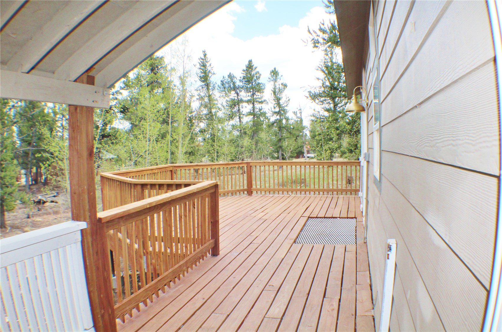 2095 Mullenville Road Fairplay, CO 80440 - Photo 18 of 22 a view of balcony with wooden floor
