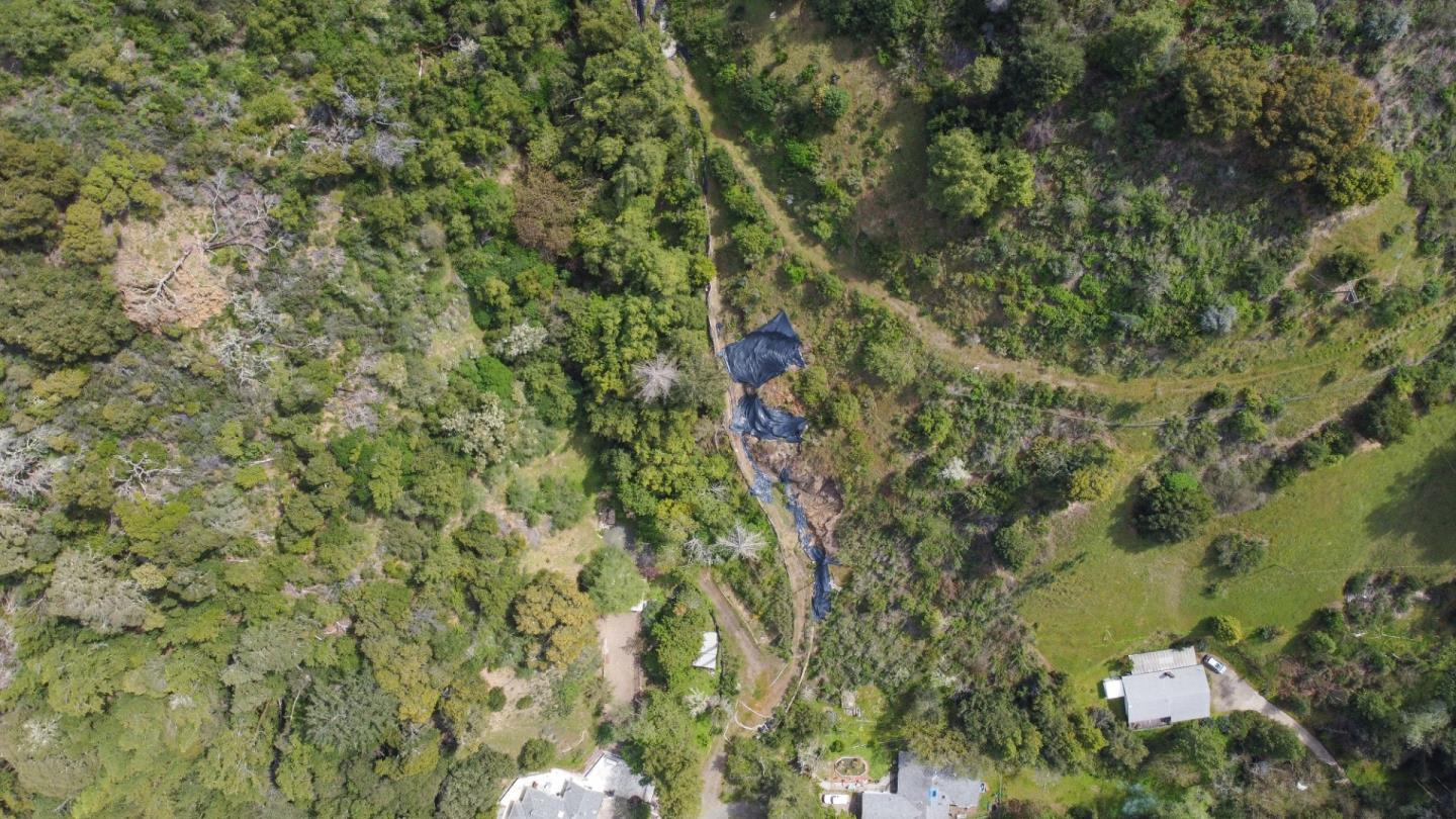 16503 Sanborn Road Saratoga, CA 95070 - Photo 13 of 15 an aerial view of a houses with yard