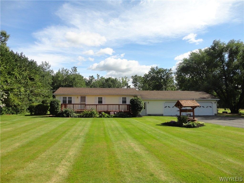 3980 German Road Wilson, NY 14131 - Photo 1 of 1 Exterior front - large open front deck