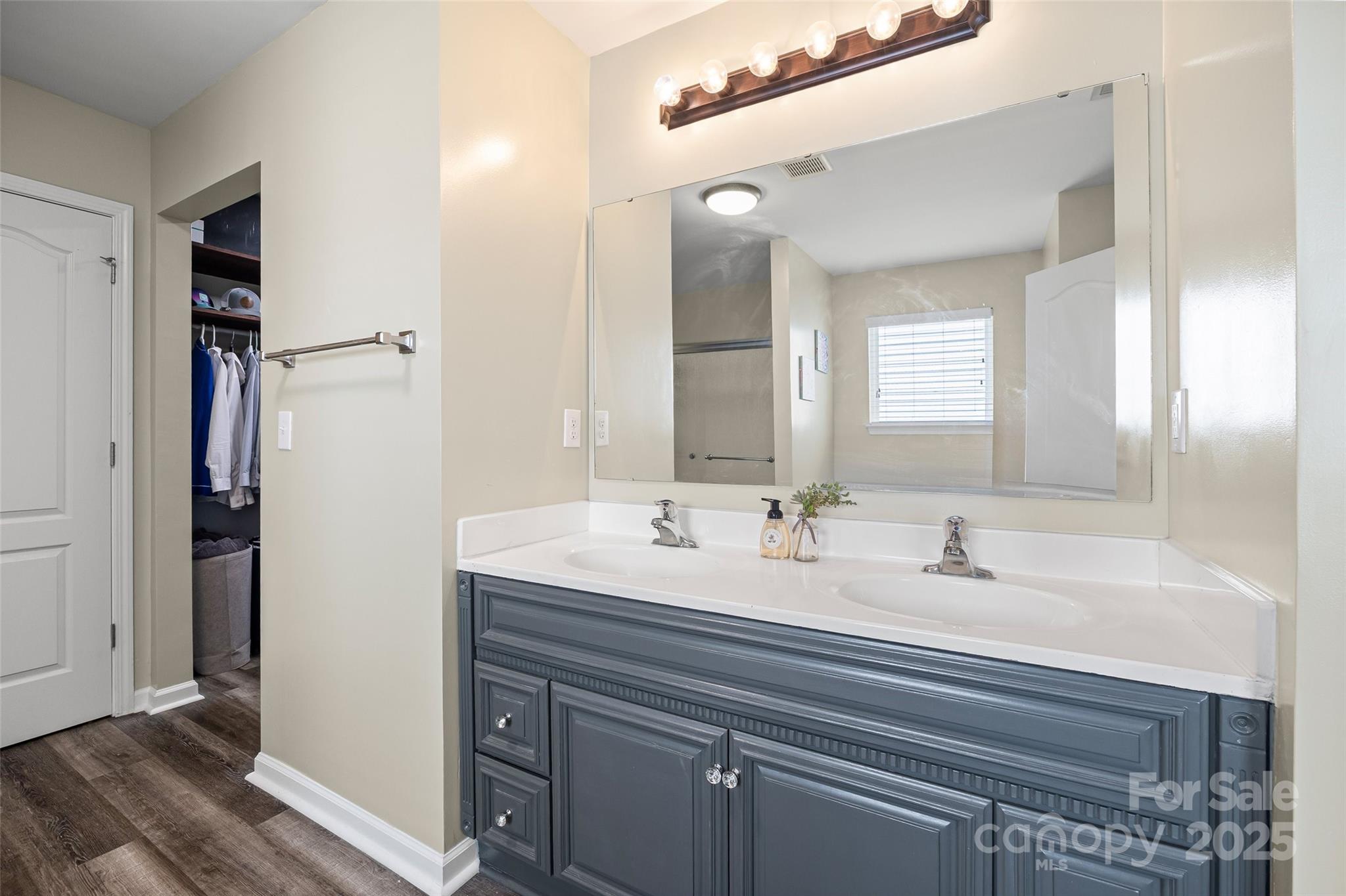 611 Pondway Downs Rock Hill, SC 29730 - Photo 32 of 43 a bathroom with a double vanity sink mirror and double