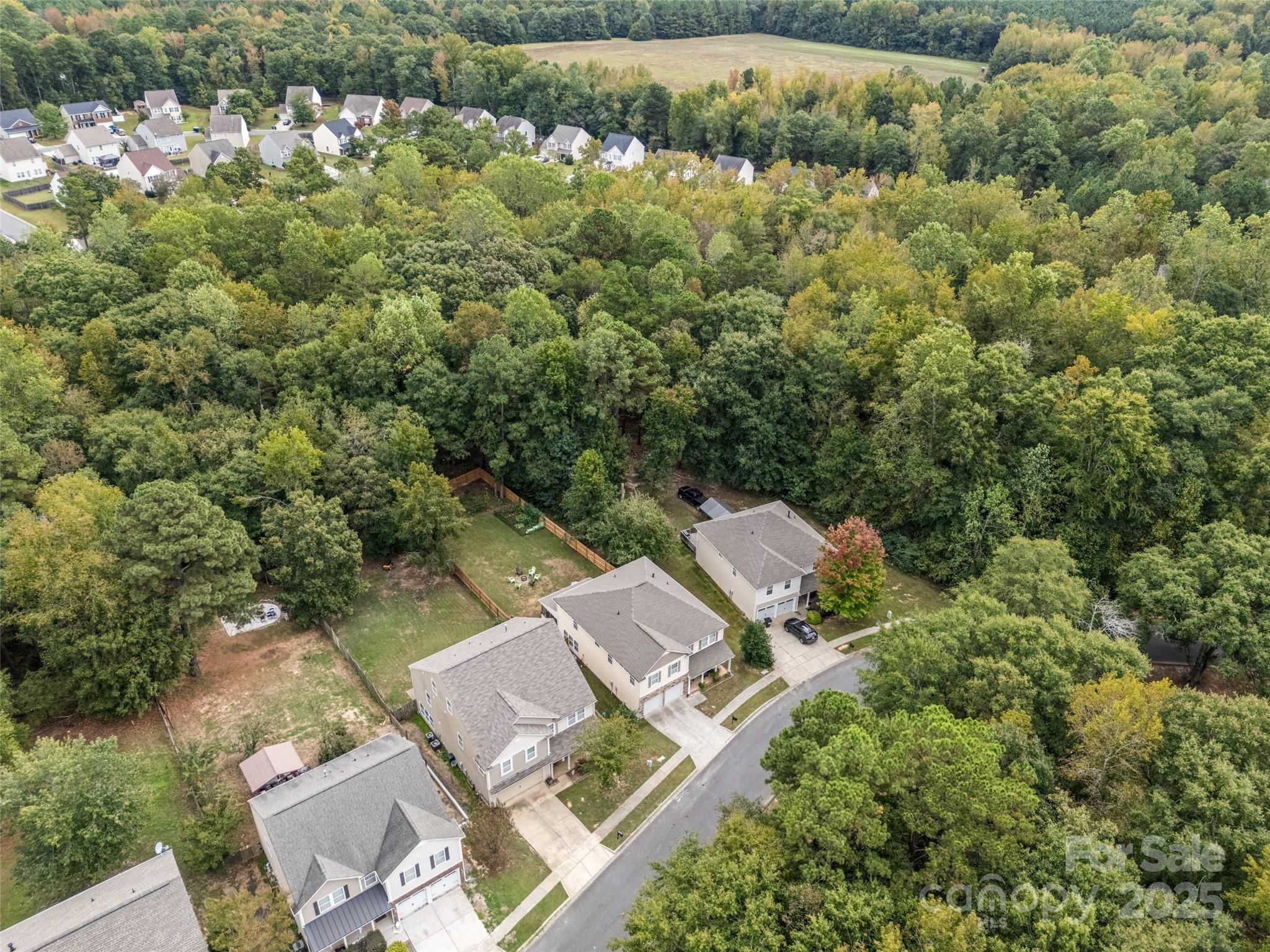 611 Pondway Downs Rock Hill, SC 29730 - Photo 42 of 43 an aerial view of residential house with outdoor space and trees all around