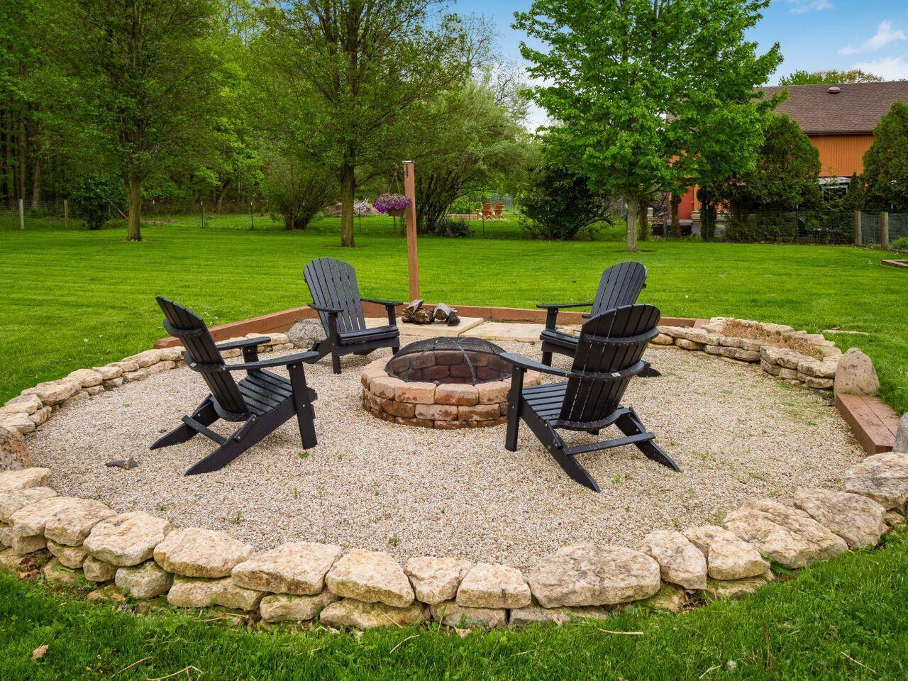 8989 Concord Road Powell, OH 43065 - Photo 36 of 43 Fire pit