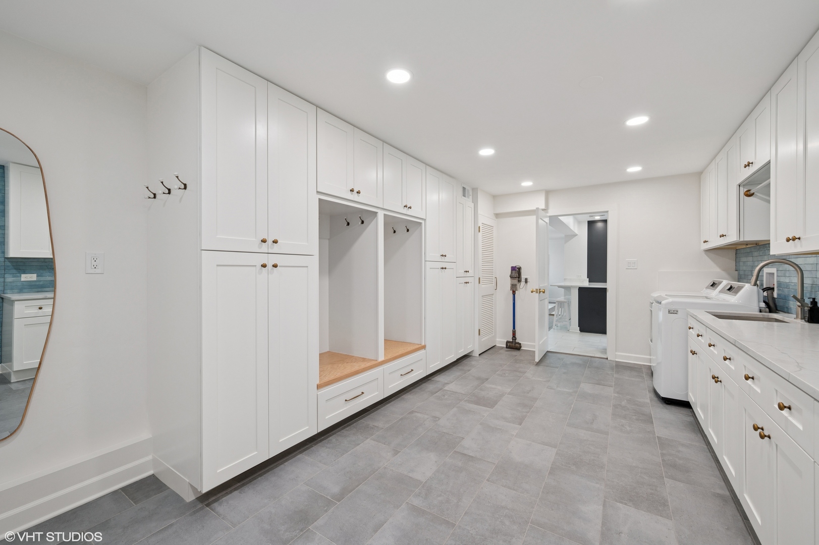 1560 Tower Road Winnetka, IL 60093 - Photo 14 of 27 a view of an empty room with kitchen and window