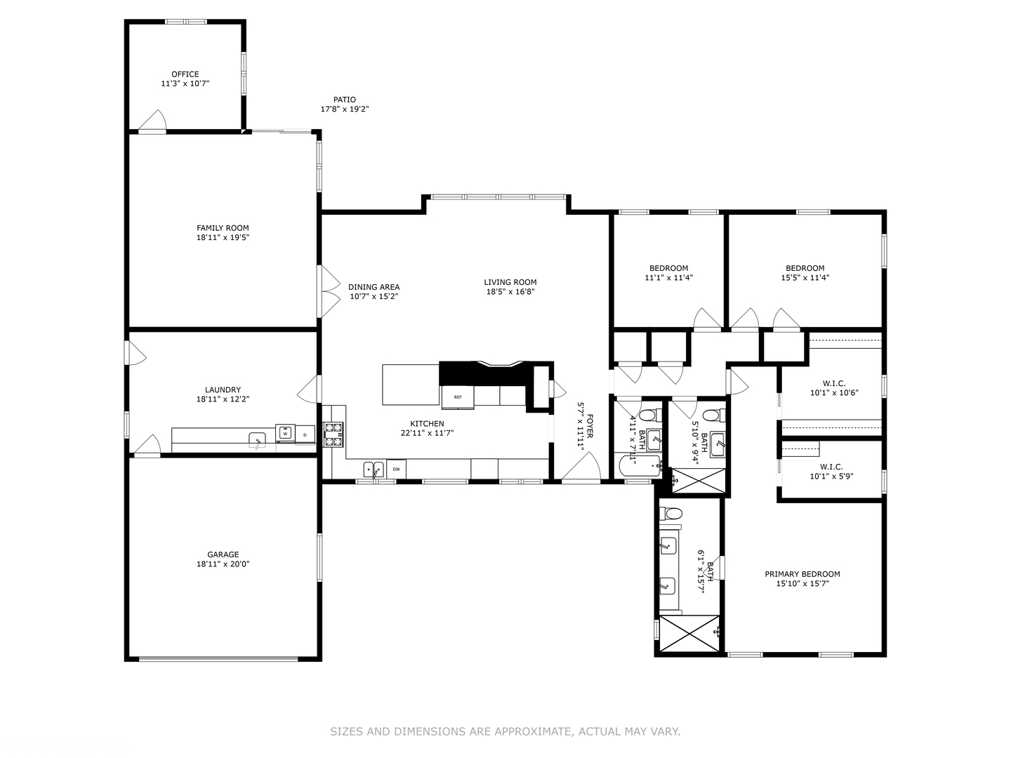 1560 Tower Road Winnetka, IL 60093 - Photo 27 of 27 a picture of a floor plan