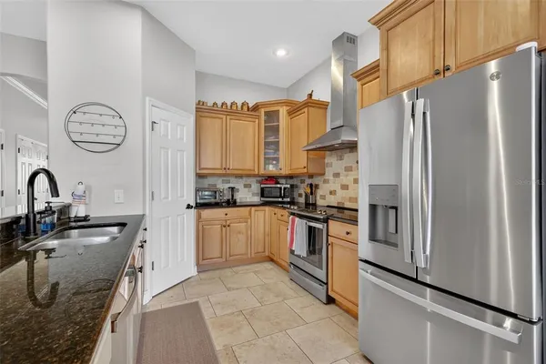 a view of a large green field