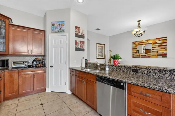 a view of balcony with wooden floor