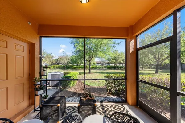 a view of a large window with an outdoor space