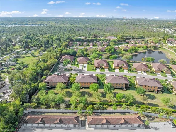 a view of a city with tall buildings