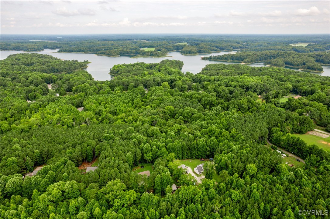 2807 Chickahominy Road Toano, VA 23168 - Photo 9 of 12 Drone / aerial view featuring a water view