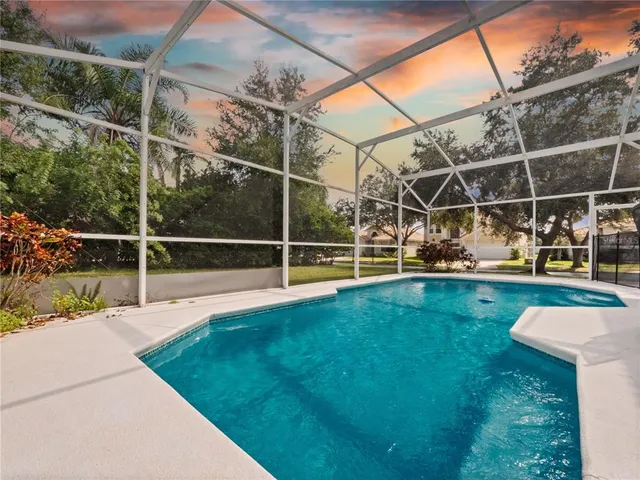 a view of a garden with yard