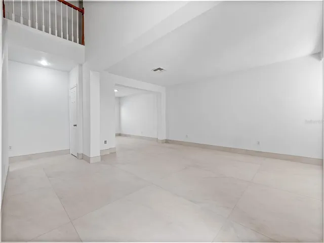 wooden floor in an empty room