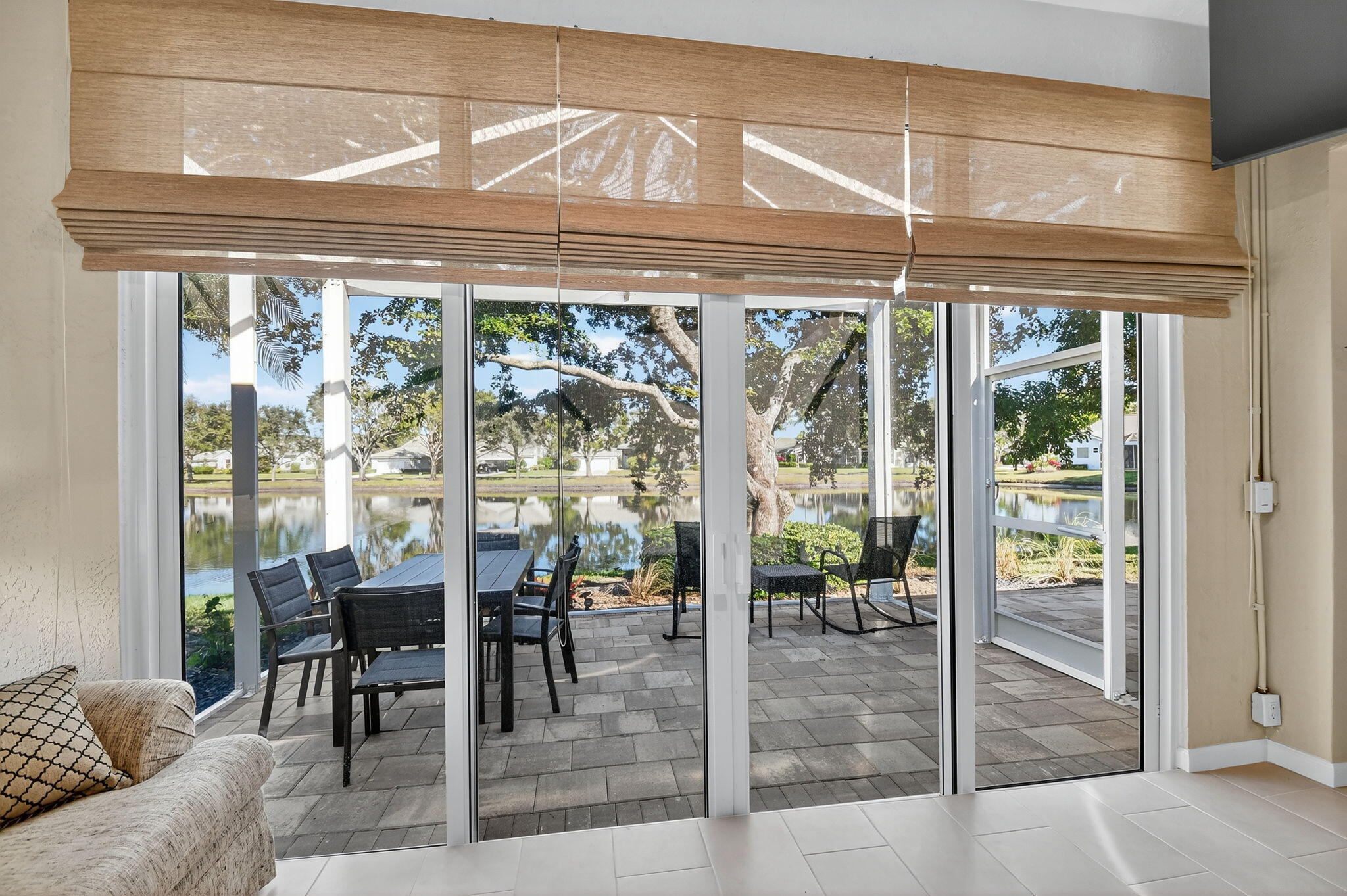 7811 Rockford Road Boynton Beach, FL 33472 - Photo 17 of 72 looking out towards lanai