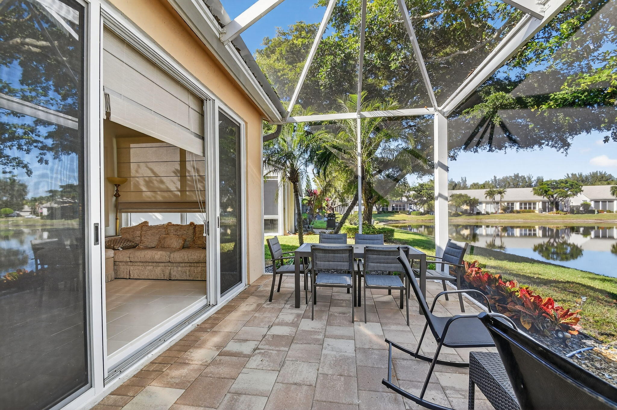 7811 Rockford Road Boynton Beach, FL 33472 - Photo 30 of 72 screened lanai